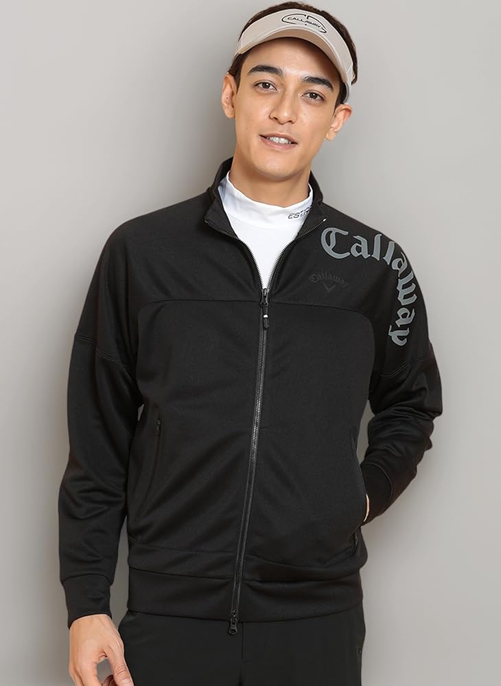 ★新品★Callaway★軽量中綿ダブルジップ★黒★M Amazon | [キャロウェイ] メンズ 中綿 フルジップブルゾン
